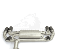 Tuyaux d'échappement en acier inoxydable 304 de haute qualité adaptés aux BMW G20 320E 330E E-Hybrid B48 2.0T Système d'échappement Catback avec résonateur