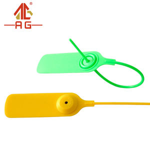AG K002 nakliye güvenlik plastik mühürler ile seri numarası sızdırmazlık şeridi plastik mühür tedarikçisi - Product Image 3