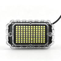 Feux LED en aluminium pour camions et SUV, 6500K, 16 pods, 108 LED, pour le dessous de caisse et les passages de roues, étanches IP68