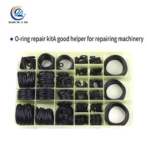 Set Universale di O-ring in NBR Multicolore, 382 Pezzi, Guarnizioni in <span class=keywords><strong>Gomma</strong></span> Impermeabili -30~+220°C, Durezza 60-90 Shore per Escavatori - Product Image 5