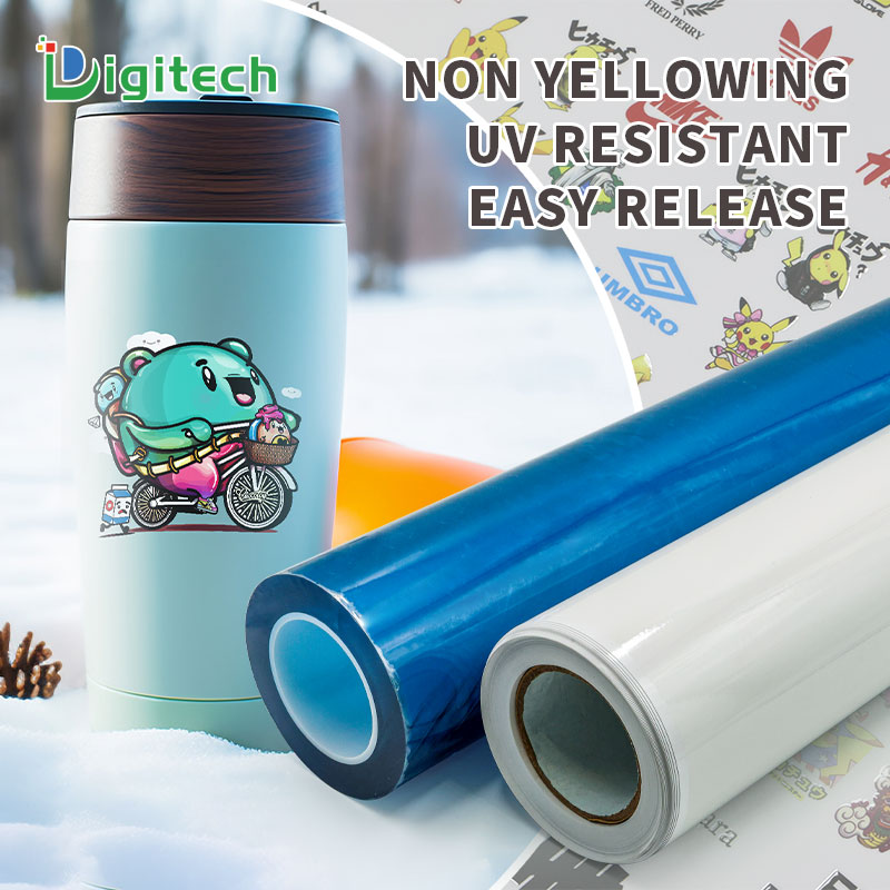 Hot Sale UV Dtf Transfer AB Film Printer Cold Transfer Sticker Printer on Glass Gift Design