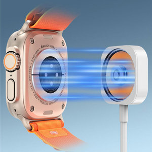 <span class=keywords><strong>Cargador</strong></span> Inalámbrico <span class=keywords><strong>Redondo</strong></span> USB Tipo C de 5 W para Reloj Apple Iwatch 9 8 7 6 5 4 3 2 1, Base de Carga Magnética para Reloj, 2025 - Product Image 5