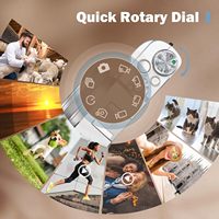 Appareil photo numérique intelligent rétro 48MP avec autofocus, vidéo 5K Ultra HD, double écran, carte Mini SD, objectif selfie arrière, zoom 16x, 2,8 pouces