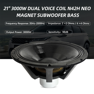 Haut-parleur de subwoofer de voiture Zeming Super Bass <span class=keywords><strong>21</strong></span> pouces TWP, haut-parleur de subwoofer de voiture étanche 6000W - Product Image 3