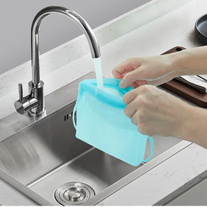 Bolsas de Silicona para Almacenamiento de Alimentos, Nuevo Producto, Juego de Bolsas de Silicona Reutilizables con Cierre, Grado Alimenticio - Product Image 3