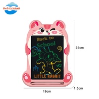 Tablette d'écriture LCD de style dessin animé mignon, tablette de dessin couleur, jouet éducatif pour l'apprentissage, mini jouet au design mignon pour enfants, idéal pour un anniversaire