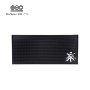 Alfombrilla de goma de silicona impermeable para herramientas de peluquería, cojín de Cuero Flexible para barbería - Product Image 2