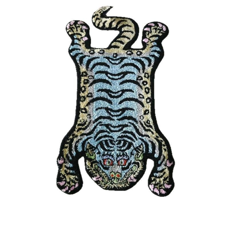 Tigre bleu rose
