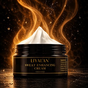 Crema Potenziante Sudorazione 100g Naturale Effetto Caldo per Allenamento, Crema Modellante Corpo, Snellente, Rassodante, Gel Brucia Grassi Addominali, OEM Private Label - Product Image 3