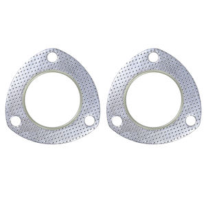 Auto-Auspuff dichtung, 2,5 "<span class=keywords><strong>3</strong></span>" 2-Loch-Auspuffflansch-Dichtung Ersatz OEM #120-06310-0002,Standard-Auspuff krümmer dichtung - Product Image 1