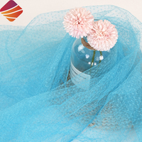Tela de Tul Transparente 100% Poliéster, Ligera y Transpirable, con Diseño de Telaraña, para Vestidos de Novia, Disfraces y Decoración DIY