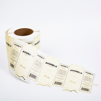 Etiqueta de vino con impresión privada personalizada, etiqueta de papel texturizado para brandy, whisky, vodka, tequila, cóctel, vino