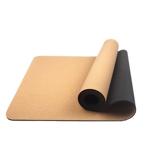 Tapis de yoga en liège 183x61cm, épaisseur 0,3cm, antidérapant, en caoutchouc naturel, pour le yoga et le remodelage corporel - Product Image 5