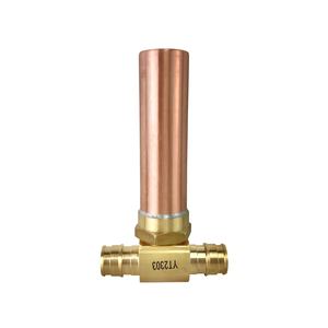 Pararrayos de martillo de agua de tamaño AA de cobre T2 fino de alta calidad de media pulgada F1960 <span class=keywords><strong>Wirsbo</strong></span> Pex Tee sin plomo G o BSP disponible - Product Image 4