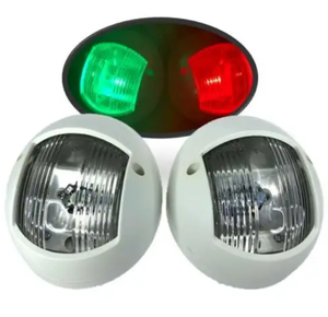 Luces <span class=keywords><strong>de</strong></span> Navegación LED Blancas, Verde para Estribor, Rojas para Babor, <span class=keywords><strong>de</strong></span> Plástico y Acero Inoxidable, Marca Mingyang, para Barcos y Yates - Product Image 3