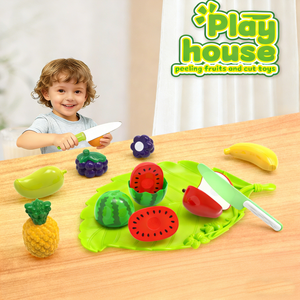 Jouets <span class=keywords><strong>de</strong></span> <span class=keywords><strong>cuisine</strong></span> pour enfants, fruits et légumes en coque à découper, jouets <span class=keywords><strong>de</strong></span> jeu d'imitation, nourriture rapide colorée, jeu <span class=keywords><strong>de</strong></span> <span class=keywords><strong>cuisine</strong></span> pour enfants - Product Image 4