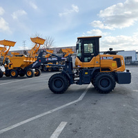 China Shandong Export Radlader Frontlader Holzlader Minilader Traktorlader Hohe Grabkraft Dieselmotor Lager