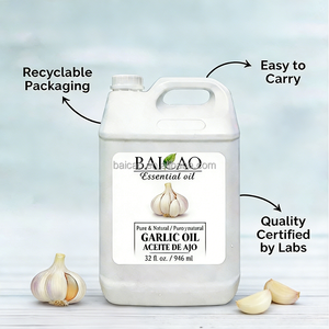 Aceite Esencial Puro de Ajo Destilado al Vapor, Extracto Vegetal Ecológico Premium sin Mezclas, Venta al por Mayor con Logística Global - Product Image 2