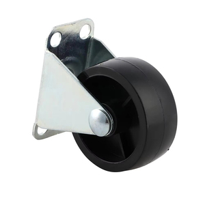 Durable Stainless Steel 3 Inch L Bracket Swivel Adjustable Casters <b>Replacement</b> <b>Wheels</b> For Home Cabinet Living Bedroom Use - Product Image 1