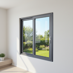 Moderno balcone a prova di antifurto 3 tracce telaio in lega di alluminio finestre scorrevoli con vetro temperato - Product Image 1
