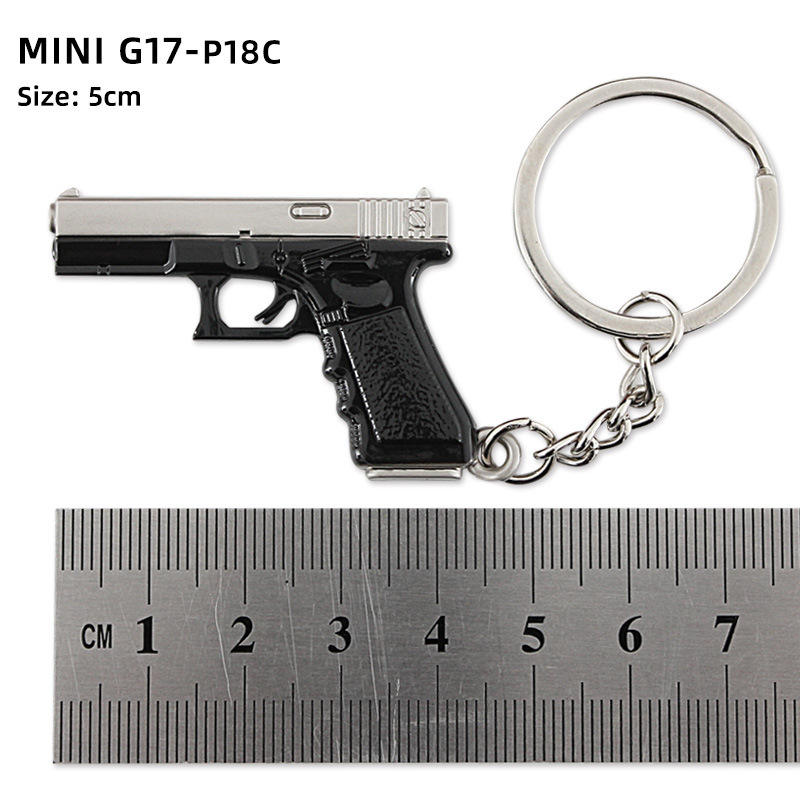 5cm mini p18c glock hp-argent noir