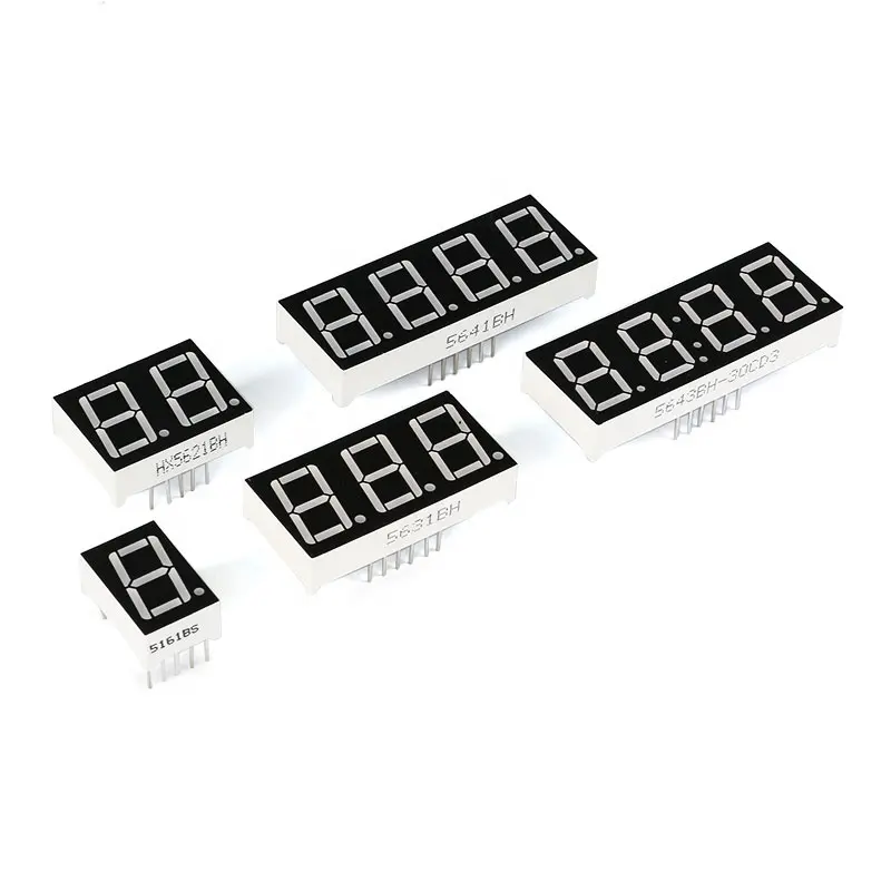 0.56 Inch Led Digitale Buis 1/2/3/4 Bit Rode Gemeenschappelijke Kathode Anode Digitale 0.56 "Led 7 Segment