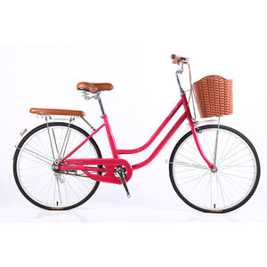 Vélo Rétro <span class=keywords><strong>Femme</strong></span> 24 26 Pouces Vélo de Ville <span class=keywords><strong>pour</strong></span> Femmes - Product Image 4