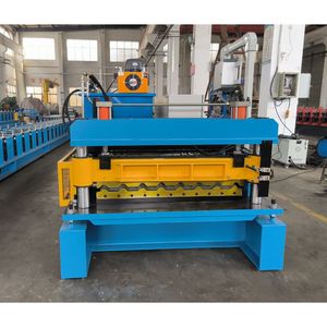 0.3-0.8mm Lamina R72 R101 Mexico <strong>Color</strong> Coated Galvanized Metal Sheet Roof Panel <strong>Roll</strong> <strong>Forming</strong> <strong>Machine</strong> - Product Image 4