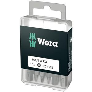 WERA - 05072403001 embouts Pozidriv (10 pièces) (emballage libre-service)-EAN 4013288115768 INSERTS POUR EMBOUTS DE VISSAGE - Product Image 1
