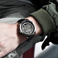 Jam Tangan Pria Pagani Design PD-1638 1638 Otomatis Mekanik Tourbillon Tahan Air dengan Tali Kulit