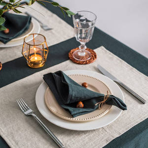 <span class=keywords><strong>Serviette</strong></span> <span class=keywords><strong>de</strong></span> <span class=keywords><strong>table</strong></span> en lin pur jaune 100%, 21 pouces, chartreuse d'avion - Product Image 5