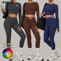 PASUXI Fabricant de vêtements de sport, haut de yoga, leggings de yoga taille haute, ensemble de yoga pour femme, tenues de yoga