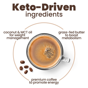 Oem ODM kinh nghiệm mới về đốt cháy chất béo: bột cà phê ketogen, thúc đẩy giảm cân lành mạnh và tăng năng lượng - Product Image 3