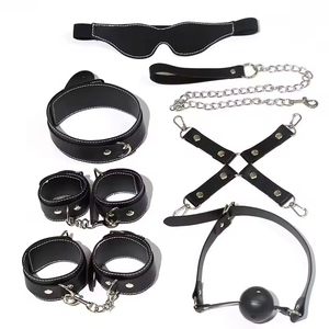 Juego de 7 Accesorios de Bondage para Parejas, Juguetes Sexuales Alternativos para Adultos, Kit de Bondage BDSM - Product Image 3