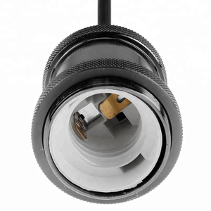 E27 đèn Ổ cắm EU Cắm dây điện với chuyển đổi đèn căn cứ vải dây điện đèn chuyển đổi cáp cho LED bóng đèn căn cứ chủ sở hữu - Product Image 3