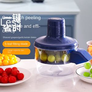 स्वचालित पीएस इलेक्ट्रिक कलाकृतियों स्टेनलेस स्टील घरेलू फल सब्जी पेलर अंगूर हरी छील मशीन - Product Image 2