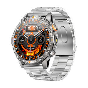 Reloj Inteligente Deportivo TKYUAN con Pantalla Redonda de 1.7 Pulgadas, Monitor de Salud, Linterna LED, Brújula, Resistente al Agua IP68, Reloj Inteligente para Hombre - Product Image 4