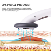 Appareil de massage corporel électrique relaxant pour les muscles, anti-cellulite, pour la maison, machine de mise en forme, technologie micro-courant, portable
