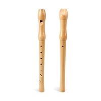 Hot Selling Wooden 8 Hole High Quality German Recorder Wind Flute Instrument Children for Beginners