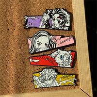Broche de dessin animé populaire de haute qualité, badge cool pour sac à dos, épingles de revers en métal pour passionnés d'anime, souvenir