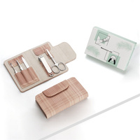 WELLFLYER-Ensemble de manucure et pédicure de haute qualité, kit de ciseaux pour lime à ongles, cadeau, nouvelle MS-1163