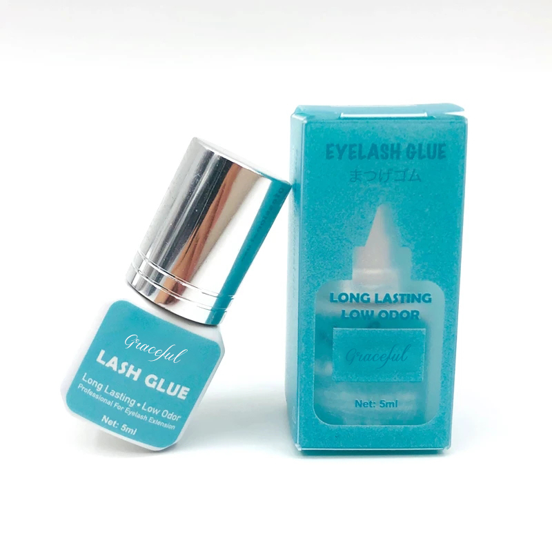 Клей для наращивания ресниц 1-2s, без стимуляции, с фирменным логотипом