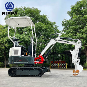 Rippa R319进口挖掘机橡胶履带式Mikro旋转挖掘机沼泽移动机械 - Product Image 5