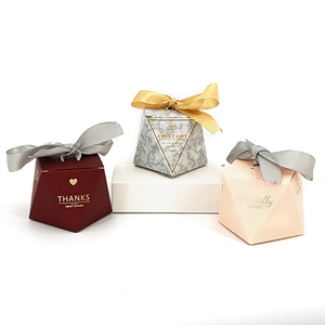 Petite boîte à <span class=keywords><strong>dragées</strong></span> pliable pour <span class=keywords><strong>mariage</strong></span>, boîte à chocolats, boîte à bonbons, boîte cadeau de <span class=keywords><strong>mariage</strong></span> - Product Image 4