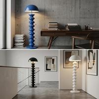 Lampe sur pied LED moderne en forme de gourde, abat-jour en forme de dôme de champignon, lampe sur pied pour salon, décoration de la maison