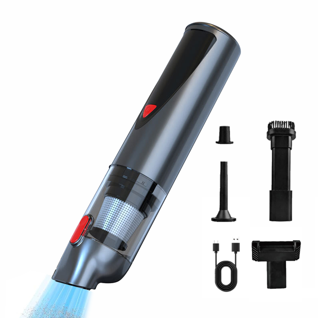 Cordless Plastic HEPA Filter Vacuum Cleaner 6000mAh Large Battery Capacity 8000PA 18000PA High Suction Portable Rechargeable