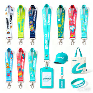 Custom Printed Polyester Neck <strong>Lanyard</strong> With Key Chain Event Accessory Personalized Dye <strong>Lanyard</strong> - Product Image 2