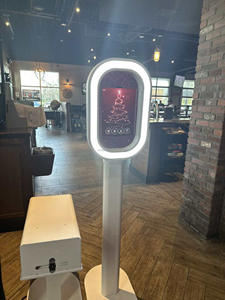 2025 aucun outil installer <span class=keywords><strong>portable</strong></span> fête salsa ovale ipad coque de cabine <span class=keywords><strong>photo</strong></span> avec miroir acrylique ipad photobooth machine kiosque prix - Product Image 5