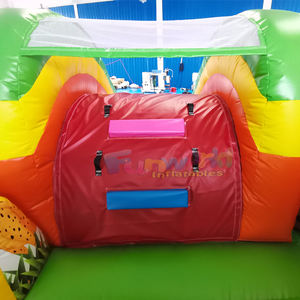 Castillo inflable con tobogán combinado, brincolín comercial, castillo inflable para niños, chateau gonflable - Product Image 5
