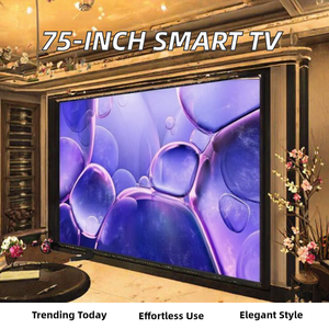 Televisores LED Inteligentes de 75 Pulgadas, HDTV 4K UHD, Pantalla Grande para Hotel con Interfaz LAN, Pantalla Ancha para Relajarse Después del Trabajo Excesivo - Product Image 2